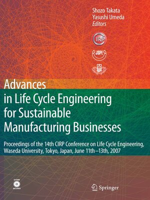 cover image of Advances in Life Cycle Engineering for Sustainable Manufacturing Businesses